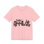 Camiseta jersey manga corta - Rosa - Camiseta unisex «Som Arribat»