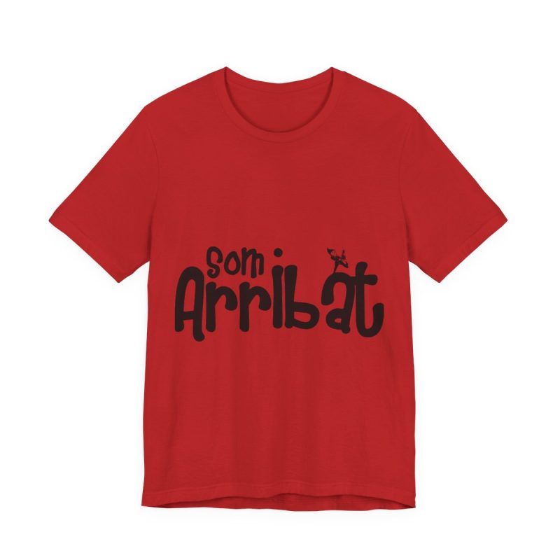 Camiseta jersey manga corta - Rojo - Camiseta unisex «Som Arribat»