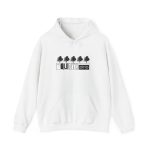 Sudadera con capucha - Blanco - Camiseta «Es quinto pino» Sudadera con capucha - Blanco - Camiseta «Es quinto pino»