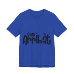 Camiseta jersey manga corta - Azul royal autentico - Camiseta unisex «Som Arribat»