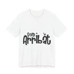 Camiseta jersey manga corta - Blanco - Camiseta unisex «Som Arribat»
