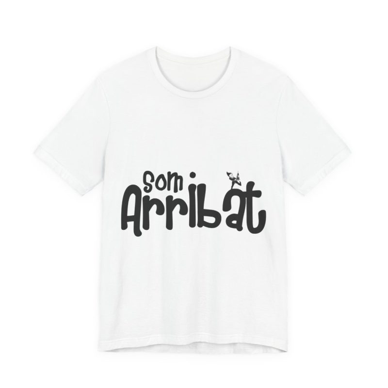 Camiseta jersey manga corta - Blanco - Camiseta unisex «Som Arribat»
