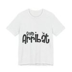 Camiseta jersey manga corta - Gris ceniza - Camiseta unisex «Som Arribat»