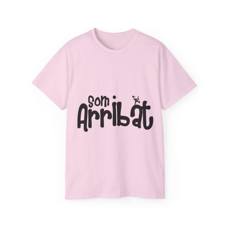 Camiseta ultra algodon - Rosa claro - Camiseta unisex «Som Arribat»