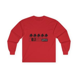 Camiseta manga larga - Rojo - Camiseta «Es quinto pino»