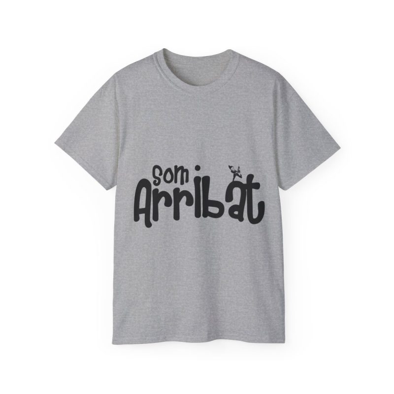 Camiseta ultra algodon - Gris deportivo - Camiseta unisex «Som Arribat»