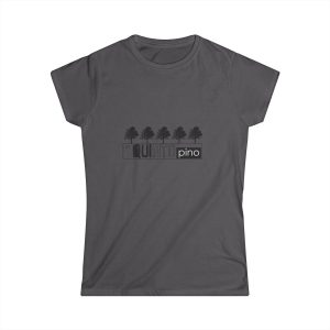 Camiseta mujer Softstyle - Gris marengo - Camiseta «Es quinto pino»