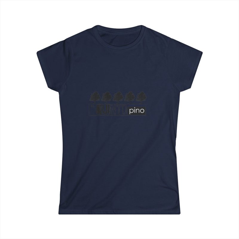 Camiseta mujer Softstyle - Azul marino - Camiseta «Es quinto pino»