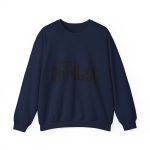 Sudadera cuello redondo - Azul marino - Camiseta unisex «Som Arribat»