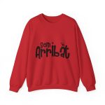 Sudadera cuello redondo - Rojo - Camiseta unisex «Som Arribat»