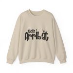 Sudadera cuello redondo - Arena - Camiseta unisex «Som Arribat»