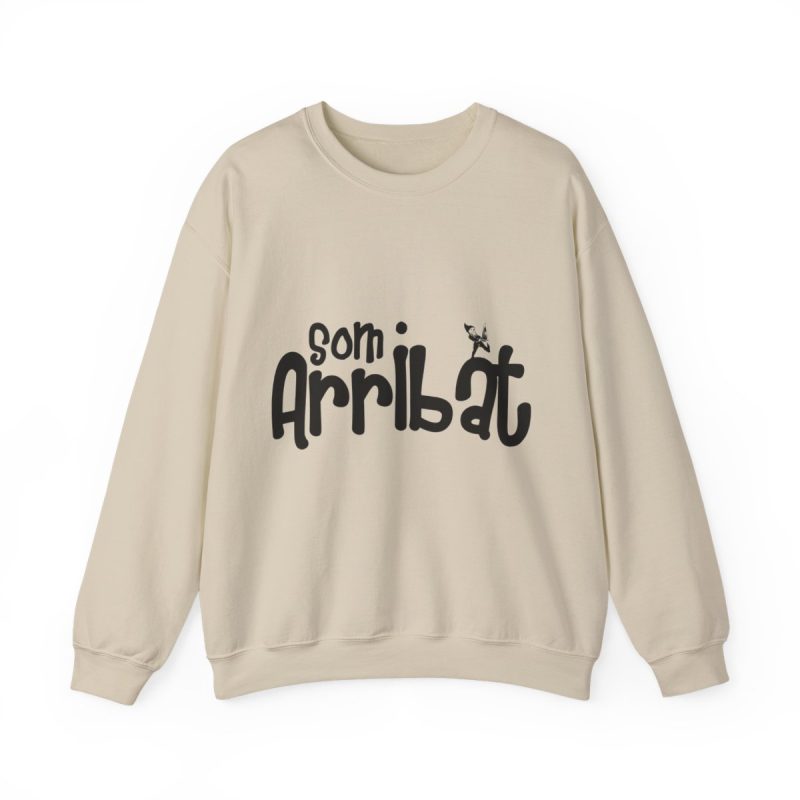 Sudadera cuello redondo - Arena - Camiseta unisex «Som Arribat»