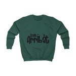 Sudadera infantil - Verde botella - Camiseta unisex «Som Arribat»