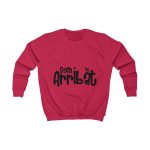 Sudadera infantil - Rojo fuego - Camiseta unisex «Som Arribat»