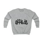 Sudadera infantil - Gris jaspeado claro - Camiseta unisex «Som Arribat»