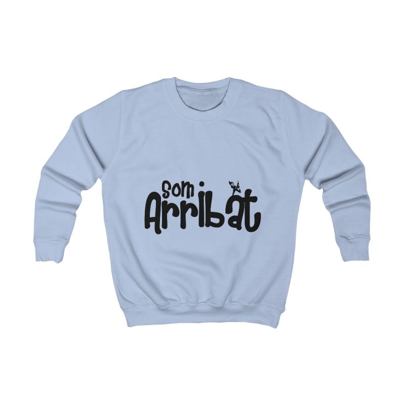 Sudadera infantil - Azul cielo - Camiseta unisex «Som Arribat»