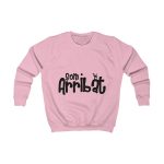 Sudadera infantil - Rosa bebe - Camiseta unisex «Som Arribat»