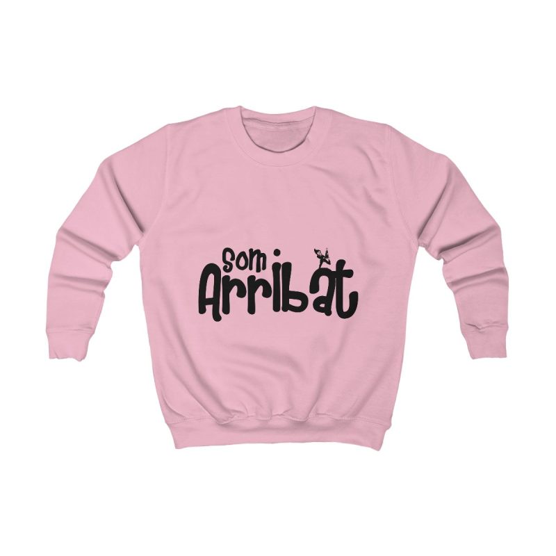 Sudadera infantil - Rosa bebe - Camiseta unisex «Som Arribat»