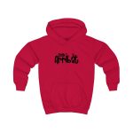Sudadera con capucha infantil - Rojo fuego - Camiseta unisex «Som Arribat»