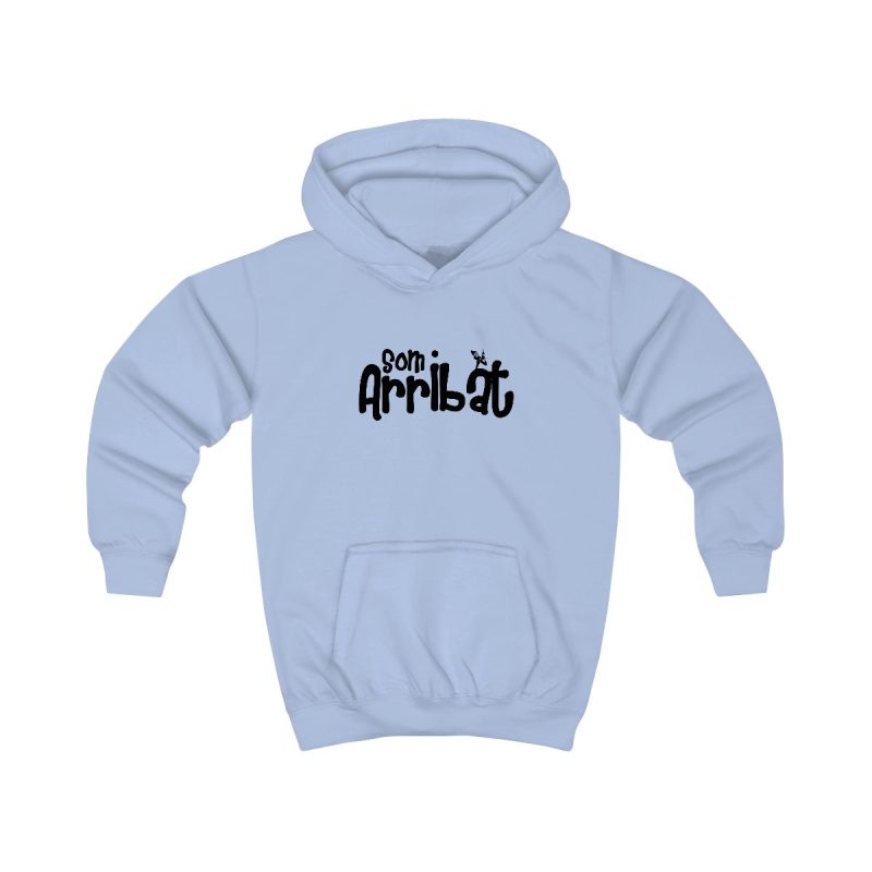 Sudadera con capucha infantil - Azul cielo - Camiseta unisex «Som Arribat»
