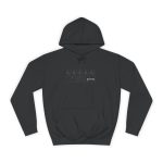 Sudadera universitaria - Negro azabache - Camiseta «Es quinto pino»