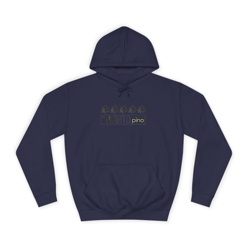 Sudadera universitaria - Azul marino Oxford - Camiseta «Es quinto pino»