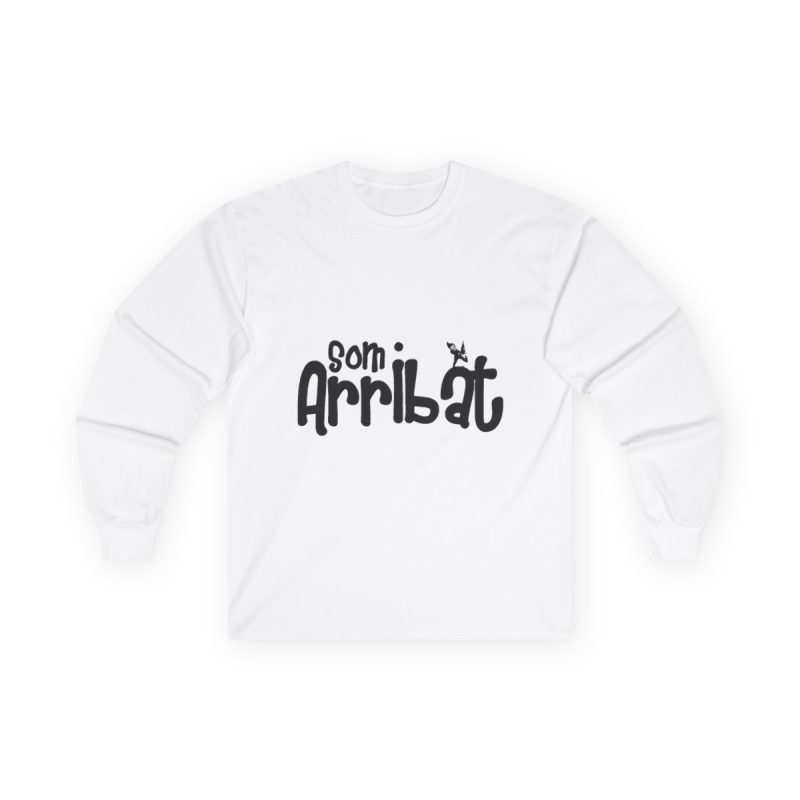 Camiseta manga larga - Blanco - Camiseta unisex «Som Arribat»