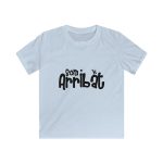 Camiseta infantil Softstyle - Azul claro - Camiseta unisex «Som Arribat»