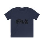 Camiseta infantil Softstyle - Azul marino - Camiseta unisex «Som Arribat»