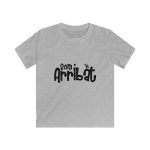 Camiseta infantil Softstyle - Gris deportivo - Camiseta unisex «Som Arribat»