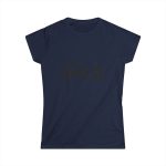 Camiseta mujer Softstyle - Azul marino - Camiseta unisex «Som Arribat»