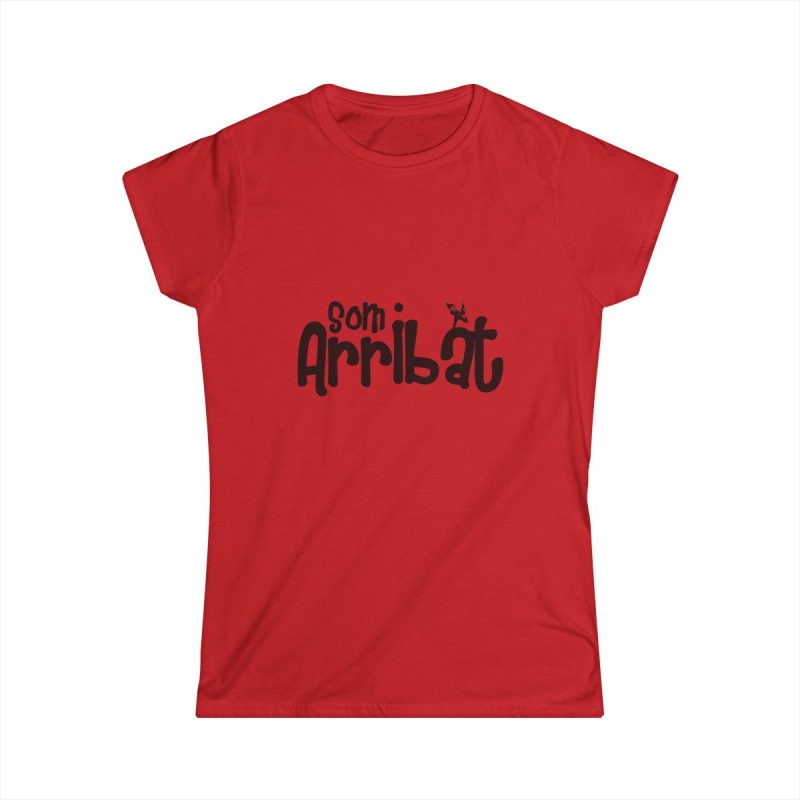 Camiseta mujer Softstyle - Rojo - Camiseta unisex «Som Arribat»