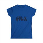 Camiseta mujer Softstyle - Azul royal - Camiseta unisex «Som Arribat»