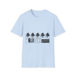 Camiseta Softstyle - Azul claro - Camiseta «Es quinto pino»