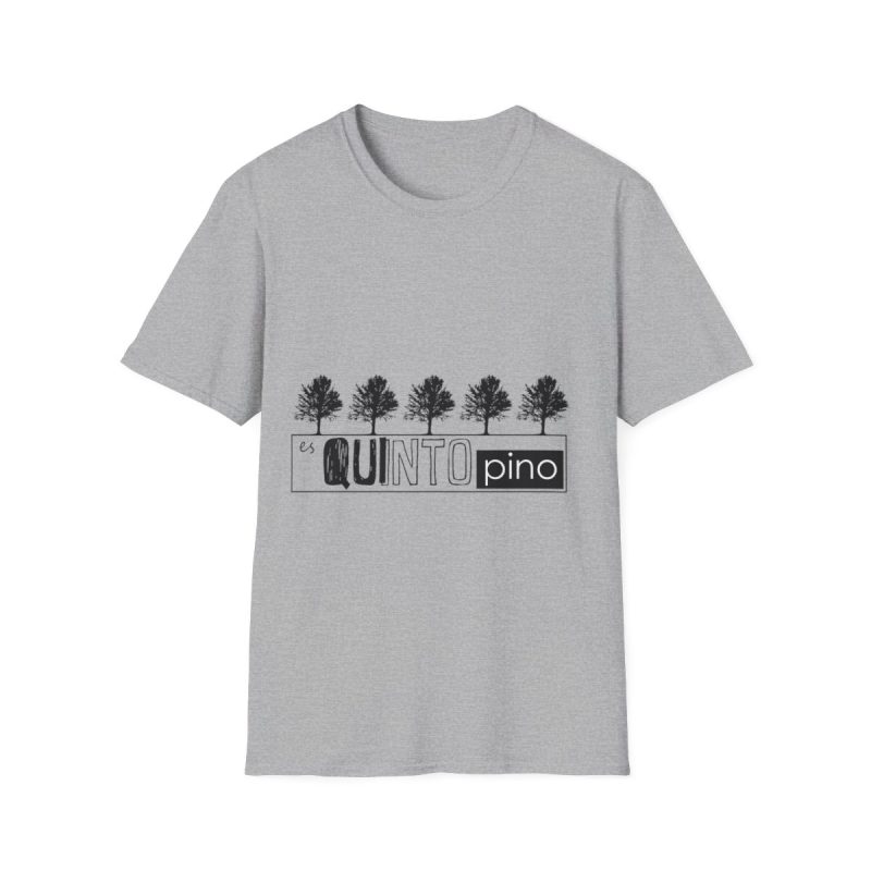 Camiseta Softstyle - Gris deportivo - Camiseta «Es quinto pino»