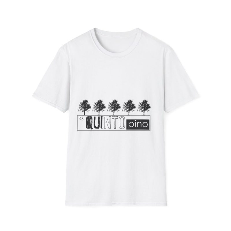 Camiseta Softstyle - Blanco - Camiseta «Es quinto pino»