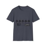 Camiseta Softstyle - Azul marino jaspeado - Camiseta «Es quinto pino»