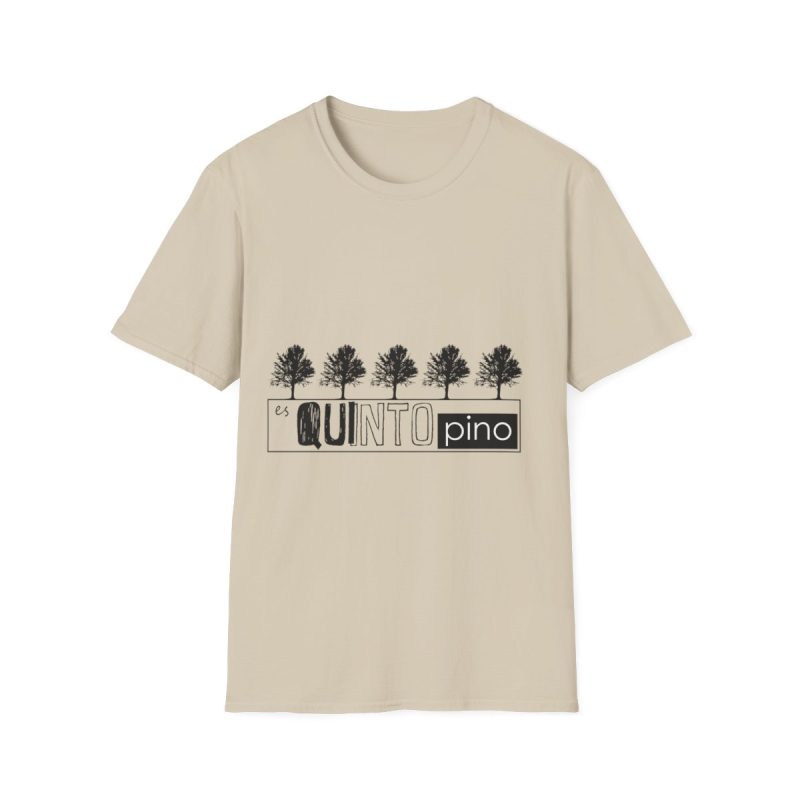 Camiseta Softstyle - Arena - Camiseta «Es quinto pino»