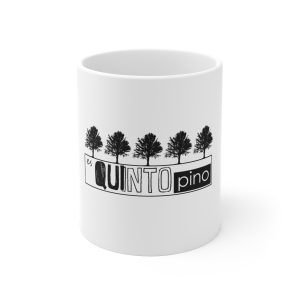 Taza de ceramica - Camiseta «Es quinto pino»