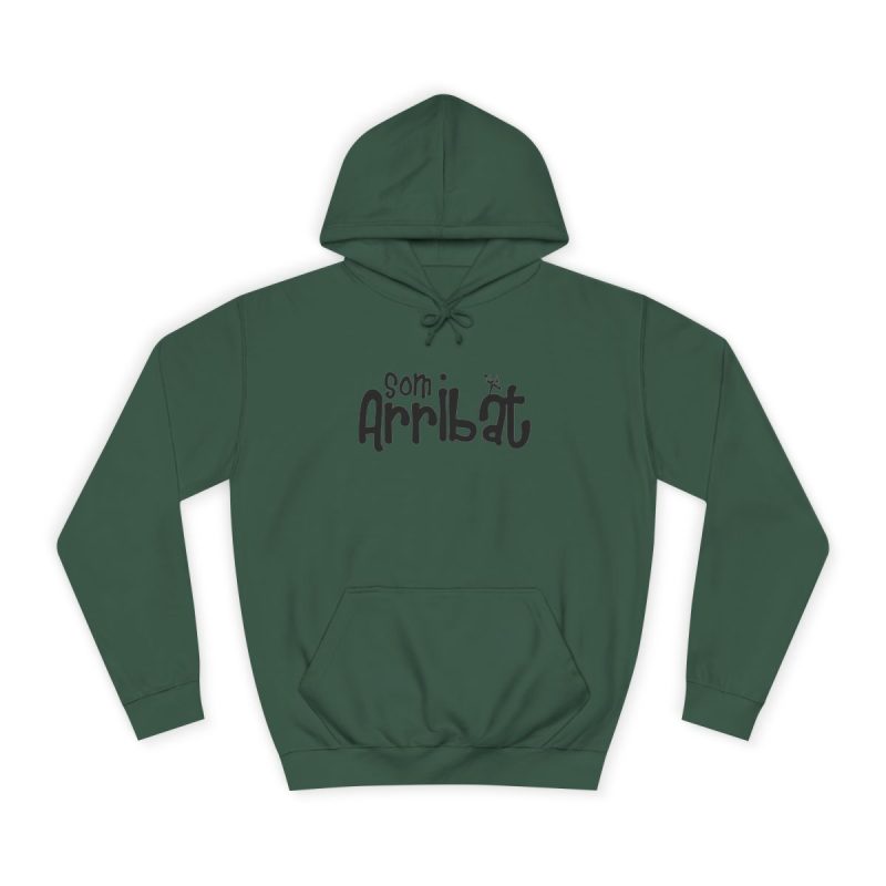Sudadera universitaria - Verde botella - Camiseta unisex «Som Arribat»