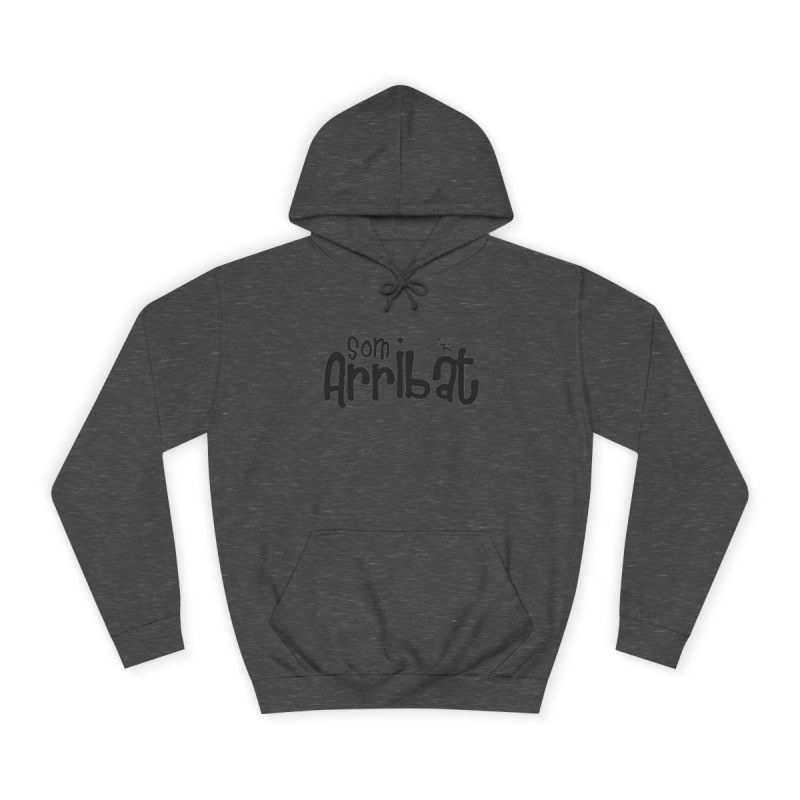 Sudadera universitaria - Gris marengo - Camiseta unisex «Som Arribat»
