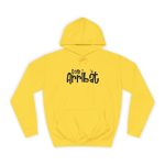 Sudadera universitaria - Amarillo sol - Camiseta unisex «Som Arribat» Sudadera universitaria - Amarillo sol - Camiseta unisex «Som Arribat»