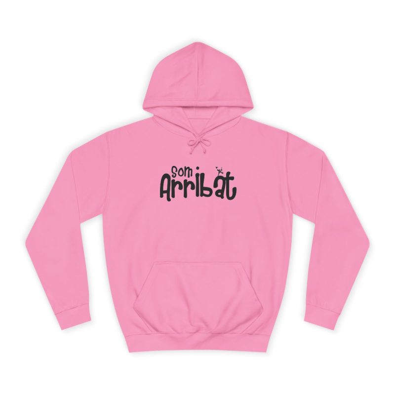 Sudadera universitaria - Rosa algodon de azucar - Camiseta unisex «Som Arribat»