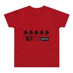 Camiseta hombre punto liso - Rojo - Camiseta «Es quinto pino»