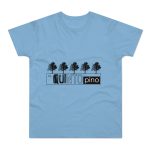Camiseta hombre punto liso - Azul cielo - Camiseta «Es quinto pino»