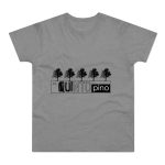 Camiseta hombre punto liso - Gris deportivo jaspeado - Camiseta «Es quinto pino»