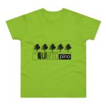 Camiseta hombre punto liso - Verde orquidea - Camiseta «Es quinto pino»