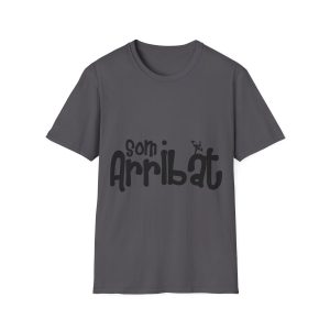 Camiseta Softstyle - Gris marengo - Camiseta unisex «Som Arribat»