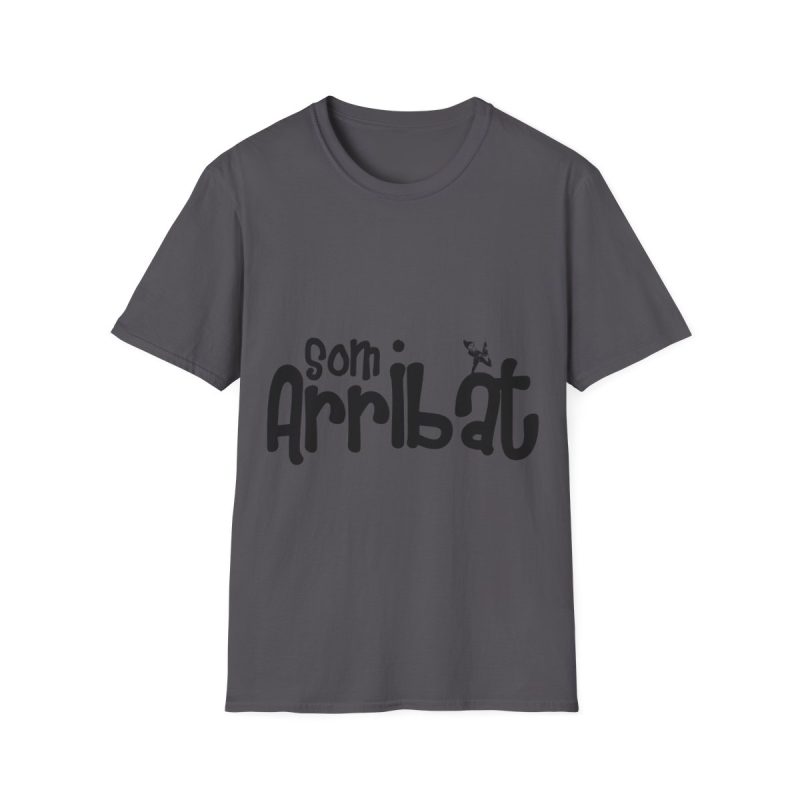 Camiseta Softstyle - Gris marengo - Camiseta unisex «Som Arribat» Camiseta Softstyle - Gris marengo - Camiseta unisex «Som Arribat»