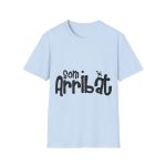 Camiseta Softstyle - Azul claro - Camiseta unisex «Som Arribat» Camiseta Softstyle - Azul claro - Camiseta unisex «Som Arribat»